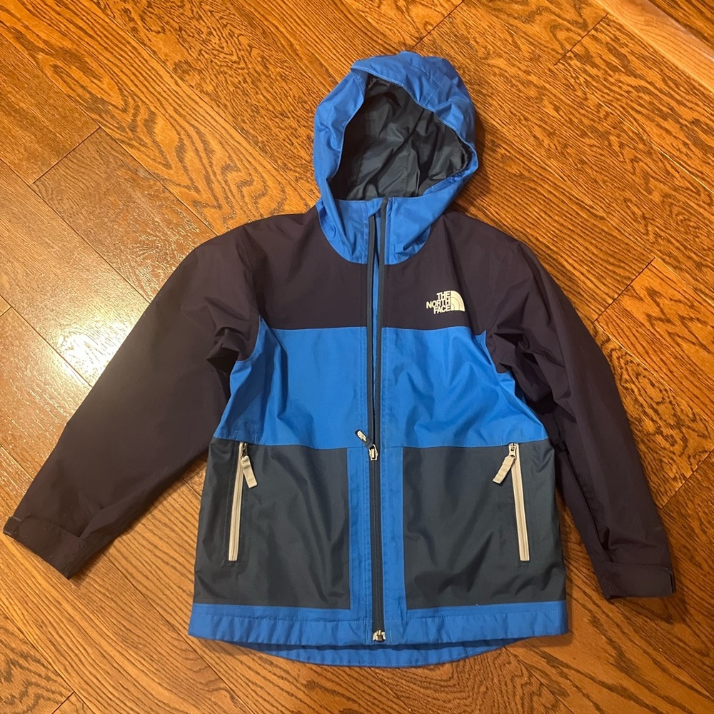 The North Face Kids Blue and Dark Jacket